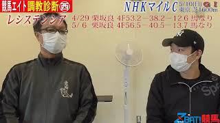 【競馬エイト調教診断】NHKマイルC（高橋賢＆稲垣）