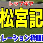 2021 高松宮記念 シミュレーション 枠順確定 【競馬予想】