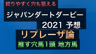 【競馬予想】　地方交流重賞　ジャパンダートダービー　2021 予想