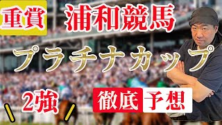 重賞【 地方競馬予想 】7/22 浦和競馬場11R プラチナカップ