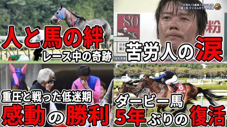 【感動】競馬史に残る涙腺崩壊エピソード6選を紹介【マカヒキ】