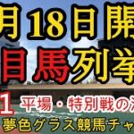 【注目馬列挙】2021年12月18日JRA平場特別戦！阪神・中京は開催されれば土曜日こんな狙いで考えて行きたい